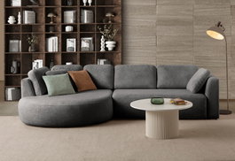 Atelier Del Sofa Venezia Left - Antracita